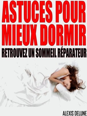 cover image of Astuces pour mieux dormir